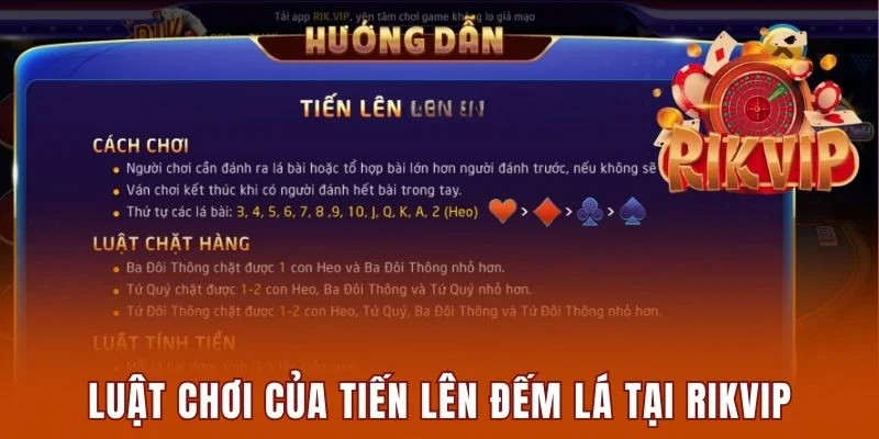 Luật chơi của tiến lên đếm lá tại Rikvip cần biết