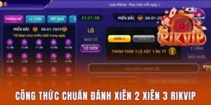 Công thức chuẩn đánh Xiên 2 Xiên 3