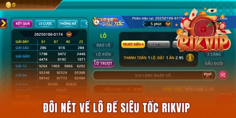 Đôi nét về lô đề siêu tốc Rikvip