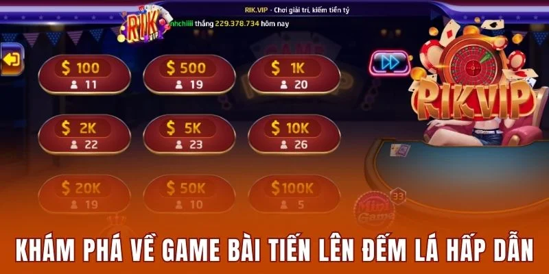 Đôi nét về tiến lên đếm lá Rikvip