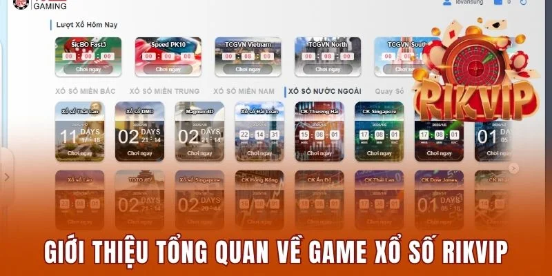 Xổ Số Rikvip Trải Nghiệm Hấp Dẫn Và Mẹo Chơi Dễ Thắng 1 Giới thiệu tổng quan về game xổ số Rikvip
