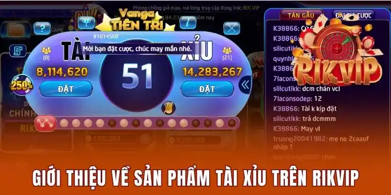 Cách Chơi Tài Xỉu Cùng Rikvip Đơn Giản Và Dễ Hiểu Nhất 1 Giới thiệu về sản phẩm tài xỉu trên Rikvip
