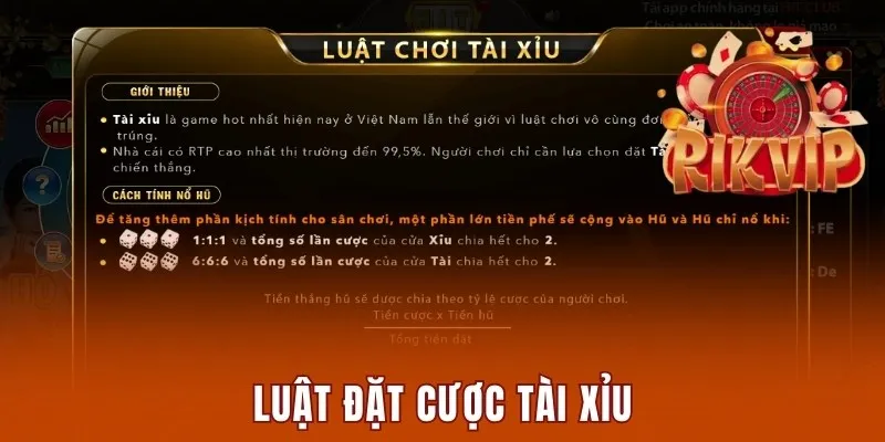 Tài Xỉu Online Hitclub - Khám Phá Về Trò Chơi “Quốc Dân” 2 Luật đặt cược tài xỉu