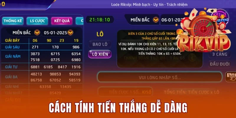Cập Nhật Công Thức Chuẩn Đánh Xiên 2 Xiên 3 Tại Rikvip 3 Tính tiền thắng dễ dàng